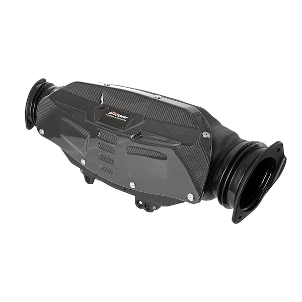 Afe Carbon Fiber Tube, Pro 5R Filter, With Heat Shield, With 2 Air Filters 58-10007R - main